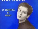 BARBARA 45T LA CHANTEUSE DE MINUIT LA VOIX DE SON MAITRE