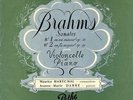 Pathe DTX 127 - Brahms - Cello Sonatas - Maurice MARECHAL - Jeanne-Marie DARRE
