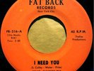 * PUZZLES I Need You / My Sweet Baby  NORTHERN SOUL Fat Back 45 HEAR