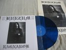 BURZUM Raganrok BLUE VINYL + POSTER LP RARE  LTD.200 COPIES