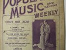 POPULAR MUSIC WEEKLY MAGAZINE 1924, FRED & ADELE ASTAIRE PICS AND INTERVIEW