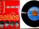 THE BEATLES - She Loves You (very rare original Portugal Parlophone EP 45 7