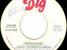 FRIDAY SATURDAY SUNDAY SISTER FUNK PROMO 45 DIG VG++/WEAK VG