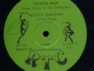 James Singer & The Defenders - Wicked Babylon UK orig 12