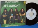 BLACK SABBATH IT'S ALRIGHT vs ROCK'N'ROLL DOCTOR Original VERTIGO Ita Picture sl