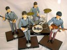 THE BEATLES. SET OF FOUR 4 MODELS. JOHN, PAUL, GEORGE, RINGO. RARE HAMILTON.1991