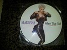 madonna whos that girl - rare uk 12inch picture disc
