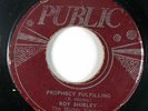 Reggae 45 ROY SHIRLEY Prophesy Fulfilling / Flying Reggae on Public