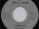 Northern Soul 45 BOB & FRED I'll Be On My Way BIG MACK HEAR