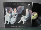 BLACK SABBATH LP HEAVEN AND HELL VERTIGO M- /898