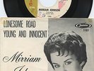 Rare Teen / Pop 45 & P/S- Mirriam Johnson / Jessi Colter- Young & Innocent-Promo