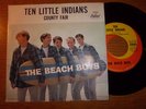 Beach Boys Ten Little Indians Picture Sleeve Mint Glossy Beautiful with free gif