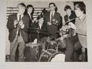 ROLLING STONES -ORIG 1963 PRESS PHOTO   DEZO HOFFMANN  STAMPED WITH IAN STU