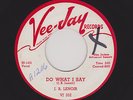 '60 Bluesy R&B Rockers J.B. LENOIR Do What I Say/Oh Baby VJ 352 DJ HEAR BOTH