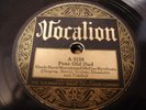 COUNTRY UNCLE DAVE MACON & MCGEE BROS Poor Old Dad/Molly VOCALION 5159 V++/V+