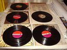 LED ZEPPELIN 2 3 & 4 ON RED/PLUM LABELS + PRESENCE/HOUSES OF THE HOLY LPs