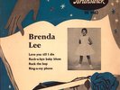 BRENDA LEE  •  ROCK THE BOP  •  1961 UK EP BRUNSWICK OE 9462