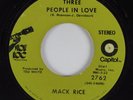 Funk 45 MACK RICE Three People In Love CAPITOL HEAR