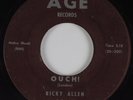 R&B Soul 45 RICKY ALLEN Ouch AGE HEAR