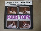 The Four Tops 45 Picture Sleeve  Ask The Lonely