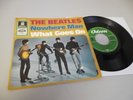 THE BEATLES NOWHERE MAN / WHAT GOES ON GERMAN 1966 RARE LIPPENSTIFFT DISCOTHEQUE