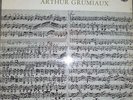 ARTHUR GRUMIAUX / BACH sonata no 3  & partita no 3   for solo violin / PHILIPS