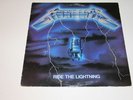 METALLICA - RIDE THE LIGHTNING LP - 1ST MEGAFORCE - MRI 769 RARE METAL