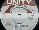 EARLY REGGAE - DERRICK MORGAN / BEDWEIGHT/ CONQUERING RULER  /  EX+ / ? LISTEN