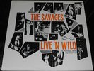 THE SAVAGES “Live ‘N Wild” TOP Killer Garage Punk Psych re-issue M-