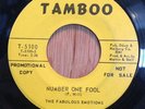 The Fabulous Emotions northern soul promo 45   Number One Fool / Funky Chicken