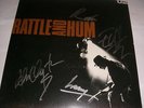 U2 - RATTLE AND HUM - LP SLEEVE (SIGNED)