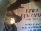 ASD 267  HMV BEETHOVEN FIFTH SYMPHONY CLUYTENS   UK LP 58 *EX*  BERLIN PHILHARM