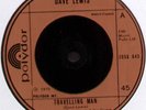 DAVE LEWIS TRAVELLING MAN / EASY COME EASY GO 1975 UK 7