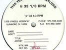 R.E.M. Around the Sun promo test pressing 2LP