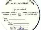 METALLICA ...And Justice For All 9-track promo double LP TEST PRESSING