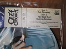 Ozzy Osbourne FACTORY SEALED PROMOTIONAL ONLY Mr. Crowley + 2 LIVE Picture Disc