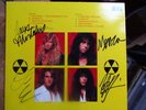 signed megadeth lp rust in peace record album