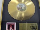 Rush GOLD RECORD All The World's a Stage Phonogram Inc Mercury Records
