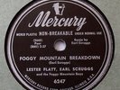 VERY RARE Lester Flatt & Earl Scruggs - Foggy Mountain Breakdown - 78 RPM NICE