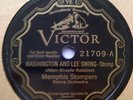 Memphis Stompers 78rpm Washington & Lee Swing/Yea Alabama VICTOR 21709
