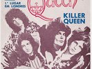 QUEEN - KILLER QUEEN - FLICK OF THE WRIST 7/45 PORTUGAL EMI 1974 N MINT