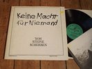 TON STEINE SCHERBEN - KEINE MACHT FÜR NIEMAND - 2 LPs + Poster - TSS 17/L1