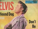 Sg .  -  ELVIS PRESLEY  -   HOUND DOG  - Jahrgangscover  1956