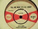 Joyce Bond Tell me what it's all about - Reggae Soul Record 45 - Island records