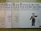 COLUMBIA SAXF ED1 B/S RAVEL Orchestral Works Vol 1,2,3 & 4 CLUYTENS *COMPLETE*
