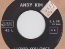 RARE TEENER Andy Kim on United Artists 591 HEAR