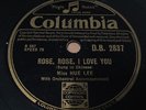 Hue Lee - Rose Rose I Love You / An Autumn Melody (Columbia DB 2837) Ex