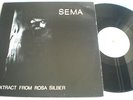 SEMA: Extract From Rosa Silber - LP 1983 MINT-  minimal/ambient LE REY REC 