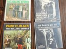 4 Rolling Stones 45s with Picture Sleeves