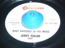 Jerry Fuller - What Happened To The Music M-/EX- Northern Soul 45 RPM - HEAR IT.